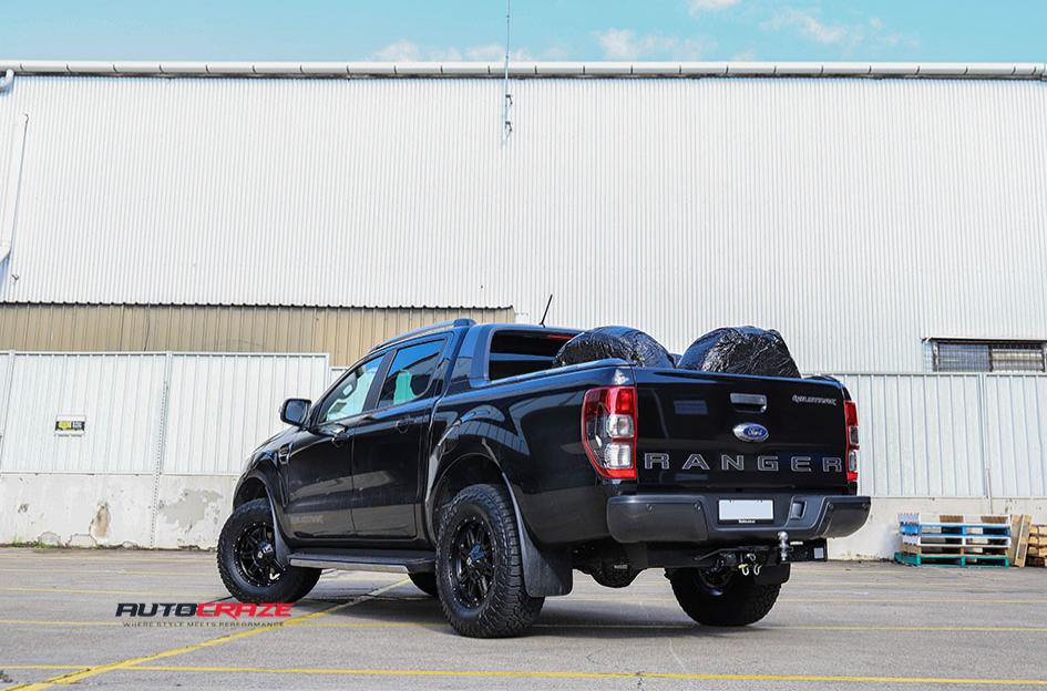 FORD RANGER RENEGADE V2 MATTE BLACK